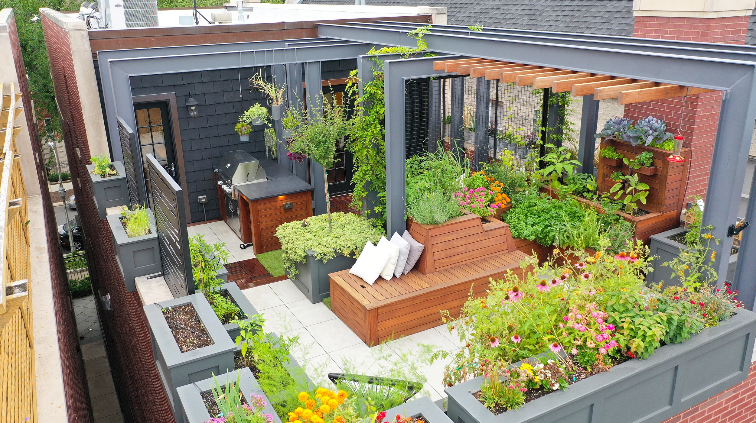 Hospitality rooftop
